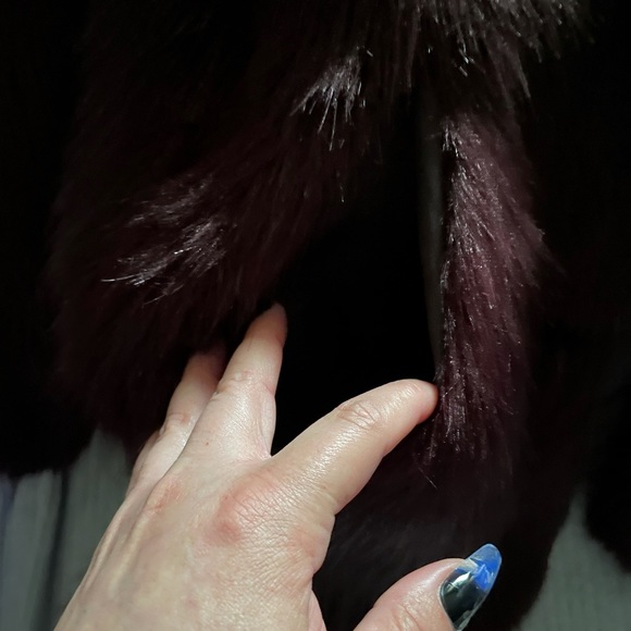 Express “Cozy Faux Fur Coat” sz xl - Picture 5 of 7